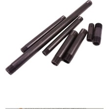 Genel Iki Ucu Dişli Boru DN15(1/2") DN20(3/4") Dn 25(1") 0-150 cm