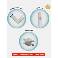 Su Mühendisliği Su Arıtma Cihazı 3 Lü Yedek Parça (Tüm Cihazlara Uygundur)