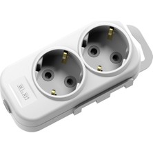 Elbi Myra 2\'li Topraklı Grup Priz 3 mt Kablolu