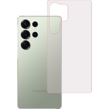 ECR MOBILE Samsung Galaxy S25 Ultra Uyumlu Şeffaf Arka Esnek Nano Koruyucu(Kılıf Değildir!)