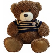 Sunman Kazaklı Peluş Ayı 50 cm Lacivert Kazak