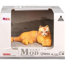 Upsi Toys A100 Figür Kedi Serisi 01924 Sarı Kedi