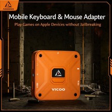 AX360M iOS Klavye & Mouse Dönüştürücü 1000Hz Çift Mod Tüm ios Sistemleri İPad/İPhone