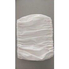 Neda Home Kafes Örtüsü Beyaz Renkli Yumuşak Dokulu Bebek Uyku Seti