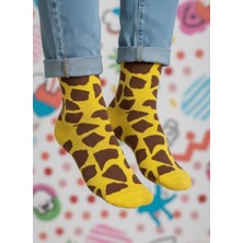 Baff Zürafa Desenli Çorap 39-42