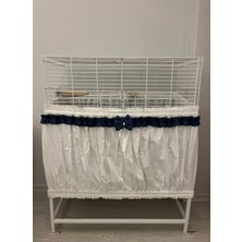 Neda Home Alt Üst Lastikli Kafes Örtüsü