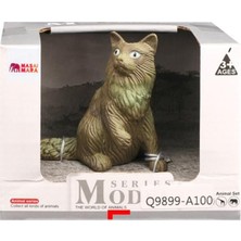 Upsi Toys A100 Figür Kedi Serisi 01924 Gri Kedi
