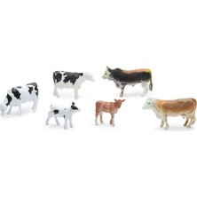 New Ray Country Çiftlik Hayvanları 55931 6'lı Boğa