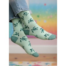 Baff Kablumbağa Desenli Çorap 35-38