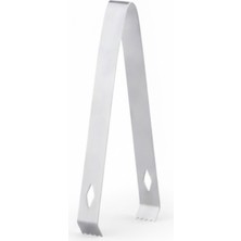 GuvenliPazar 430 Kalite Paslanmaz Çelik Buz Maşası 16 cm - Servis Maşası & Şeker Maşası