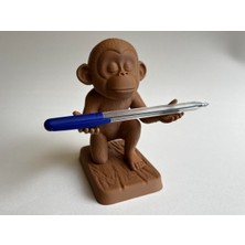 TriVox3D Sevimli Maymun Ofis Masaüstü Eşya Standı