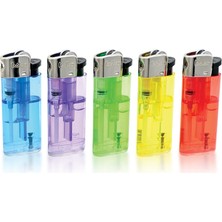 Koko 109 Taşlı Çakmak 50 Adet, Şeffaf, Renkli