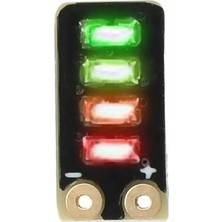 Alkatronik Mini 3.7V 4.2V Lityum Pil Kapasite Göstergesi 18650 Ultra Küçük Tek Hücreli 1s Li-Ion Batarya