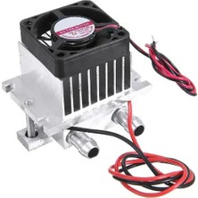 Alkatronik Termo Elektrik Peltier Su Sıvı Soğutucu Sistem Dc 12V 6A 60W Bilgisayar Cpu Buzdolabı Soğuk Su Üret