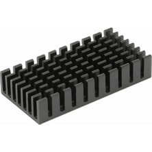 Alkatronik 25MMX50MMX10MM Alüminyum Soğutucu Pasif Isı Emici Radyatör Peltier LED Elektronik Devre Entegre VGA