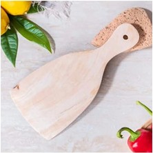 Sween Home Doğal Sade Ahşap Hamur Kesici Spatula