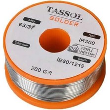 Tassol 1 mm 200GR Lehim Teli (%63 Kalay / %37 Kurşun)