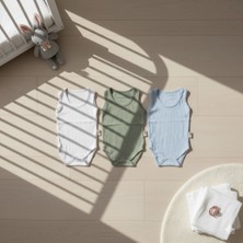 Gmn Collection Bebek 3'lü Askılı Çıtçıtlı Body Seti
