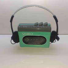 Retro Stereo Walkman | Nostaljik Kasetçalar | Kulaklık Dahil