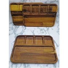 Sween Home Akasya 5 Bölmeli Servis Sunum Tabağı