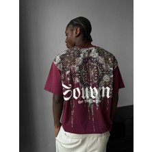"souvenir Of The Royal" Baskılı Oversize T-Shirt