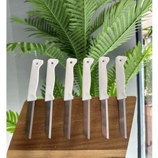 Solingen 6'lı Mat Delikli Meyve Bıçağı