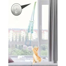 Etkileşimli Asılı Yaylı Peluş Tavşan Kedi Oltası