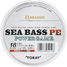 Toray Sea Bass Pe Power Game 150M 18LB (F71L)