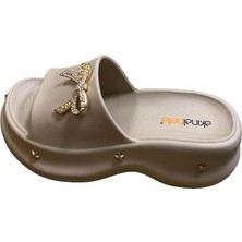 Güven Kundura Kadın Kalın Taban Taşlı Eva Terlik