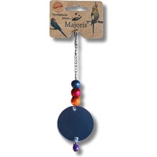 Majoris Ahşap Boncuklu Kuş Aynası