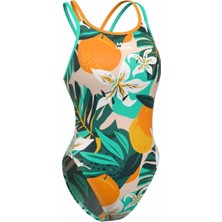 Mad Wace Kadın Mayo Crossback Anti-Chlor K7 - Renkli - L/40 Beden