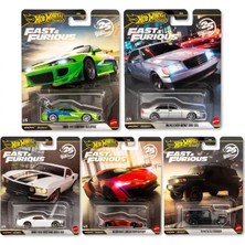 Hot Wheels Fast Furıous 25.yıl Serisi 5li Set