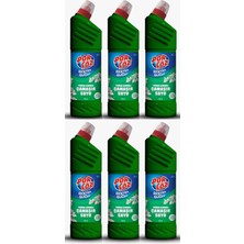 Porçöz Yoğun Kıvamlı Çamaşır Suyu Bahar Tazeliği 750 ml x 6 Adet