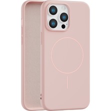Vissona iPhone 13 Pro Uyumlu Içi Kadife Magsafe Wireless Şarz Özellikli Telefon Kılıfı