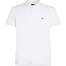 Tommy Hilfiger Erkek Beyaz Tommy Hilfiger Interlock Placket In, Ybr Beyaz Erkek T-Shirt & Polo