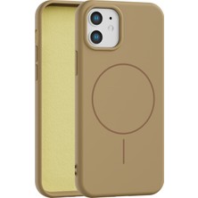 Vissona iPhone 12 Uyumlu Içi Kadife Magsafe Wireless Şarz Özellikli Telefon Kılıfı