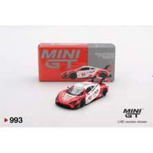 Mini Gt 993 Mclaren 720S Gt3 Evo Pfaff Motorsports 2024 Imsa Laguna Seca 1/64 Model Araba