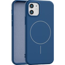 Vissona iPhone 12 Uyumlu Içi Kadife Magsafe Wireless Şarz Özellikli Telefon Kılıfı