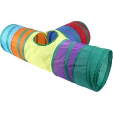 Özbience Katlanabilir Gökkuşağı Tünel, Evcil Hayvanlar Için Oyun ve Eğlence