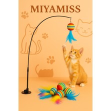 Özbience Kedi Oltası ve Tüylü Top ile Eğlenceli Aktiviteler