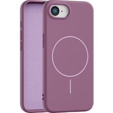 Vissona iPhone 16E Uyumlu Içi Kadife Magsafe Wireless Şarz Özellikli Telefon Kılıfı