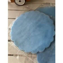 Helvacıoğlu Çikolata Stokları Bitiriyoruz. 18 cm Kesilmiş Tül, Paket 50 Adetli