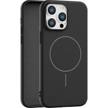 Vissona iPhone 14 Pro Uyumlu Içi Kadife Magsafe Wireless Şarz Özellikli Telefon Kılıfı
