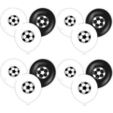 Futbol Takımı Renkleri Top Baskılı 10 Lu Balon