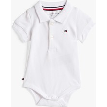 Tommy Hilfiger Kadın Beyaz Tommy Hilfiger Polo Body Gıftpack, Ybr Beyaz Bebek Tulumu