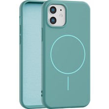 Vissona iPhone 12 Uyumlu Içi Kadife Magsafe Wireless Şarz Özellikli Telefon Kılıfı