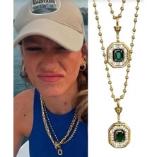 Çelik Gold Leyla Kolye