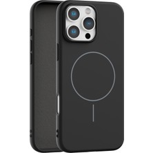 Vissona iPhone 16 Pro Max  Uyumlu Içi Kadife Magsafe Wireless Şarz Özellikli Telefon Kılıfı