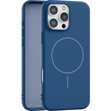 Vissona iPhone 16 Pro Max  Uyumlu Içi Kadife Magsafe Wireless Şarz Özellikli Telefon Kılıfı