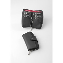 Cengiz Pakel Daily Kadın Orta Boy Cüzdan - 65311 - Siyah